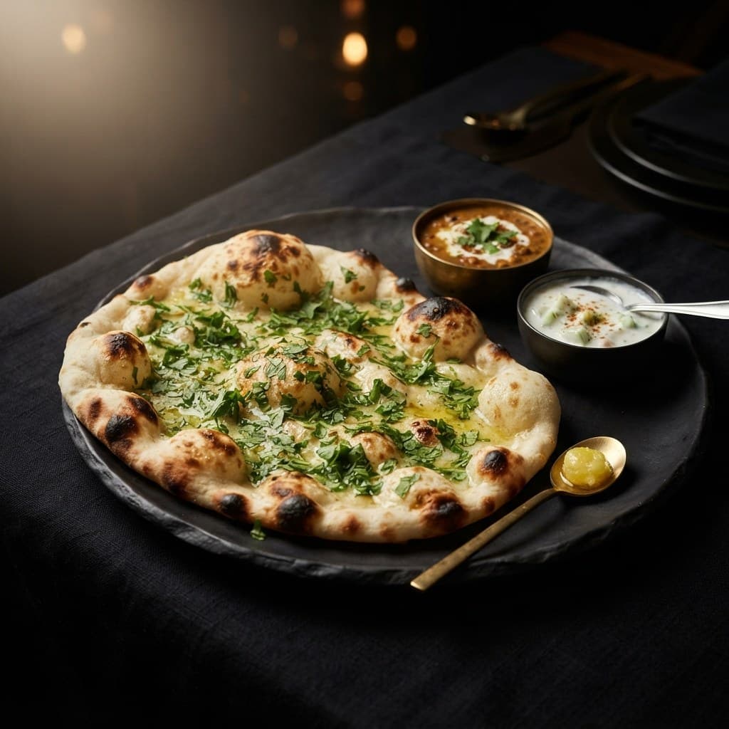 Coriander Naan