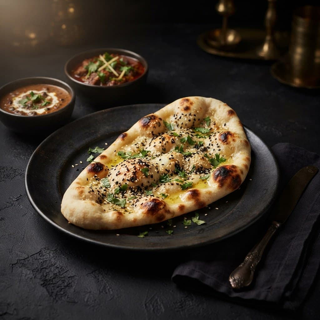 Sesame Naan